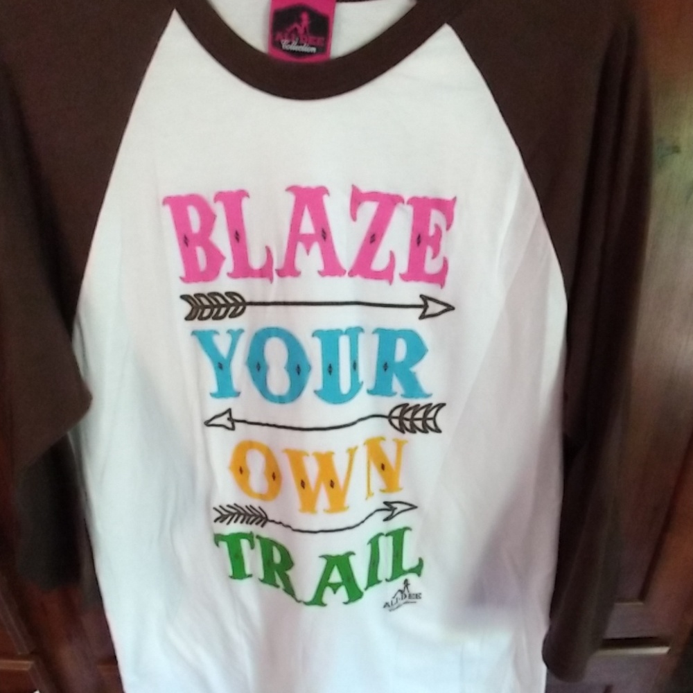 Western baseball shirt